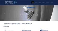 Desktop Screenshot of biotecca.com